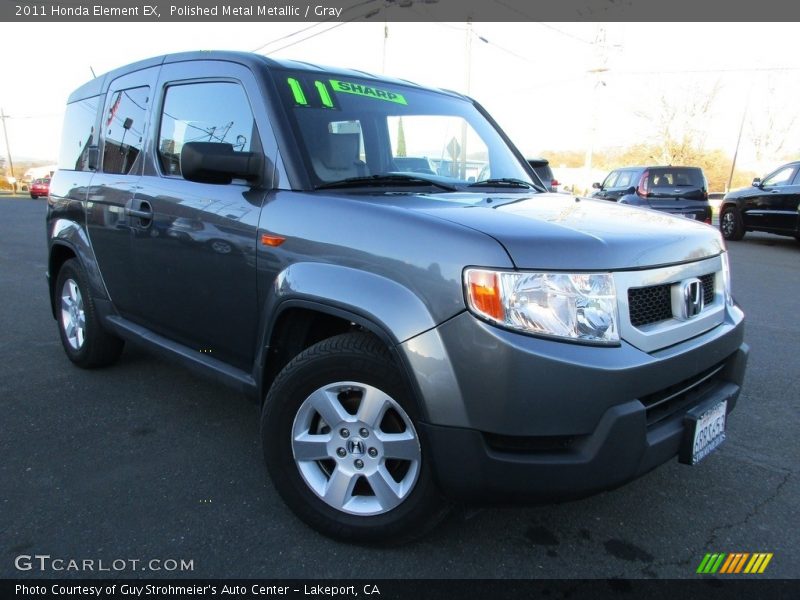 Polished Metal Metallic / Gray 2011 Honda Element EX
