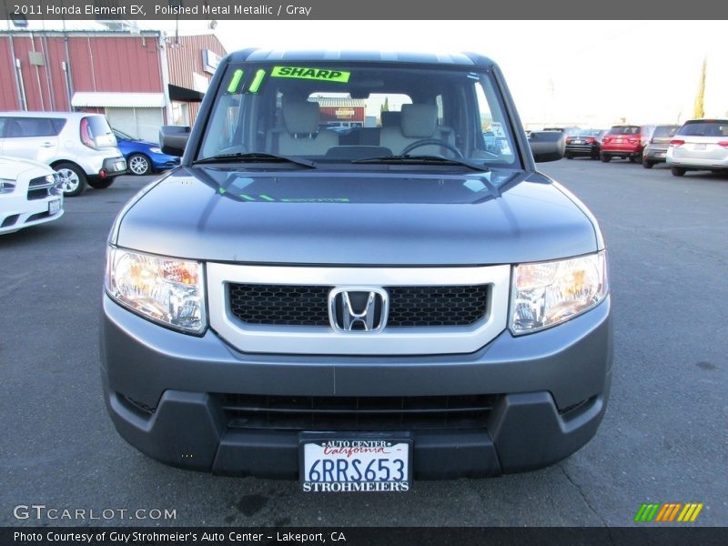 Polished Metal Metallic / Gray 2011 Honda Element EX