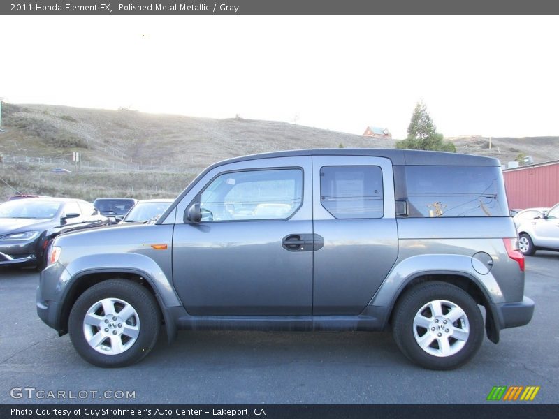 Polished Metal Metallic / Gray 2011 Honda Element EX