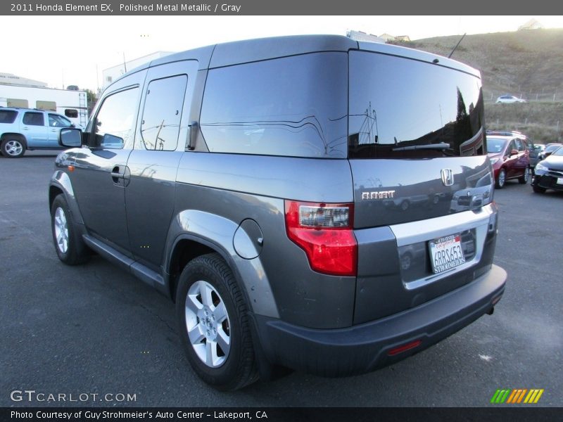 Polished Metal Metallic / Gray 2011 Honda Element EX