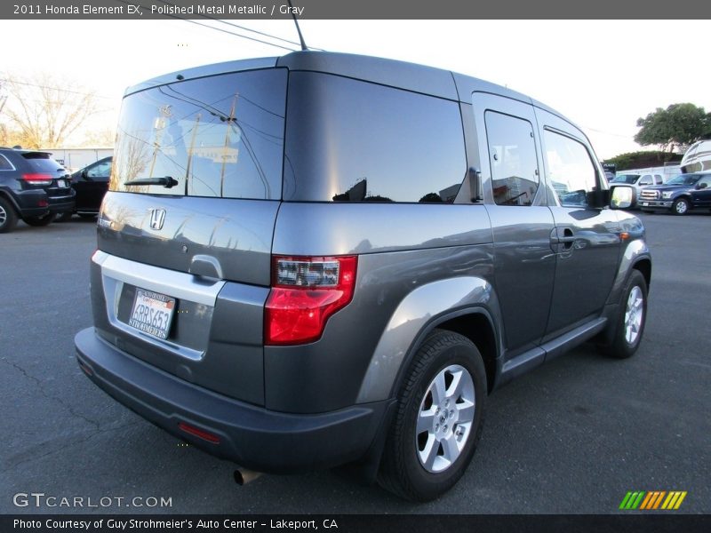 Polished Metal Metallic / Gray 2011 Honda Element EX