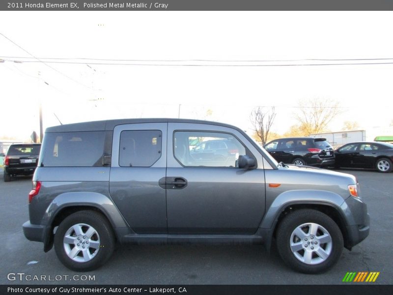 Polished Metal Metallic / Gray 2011 Honda Element EX