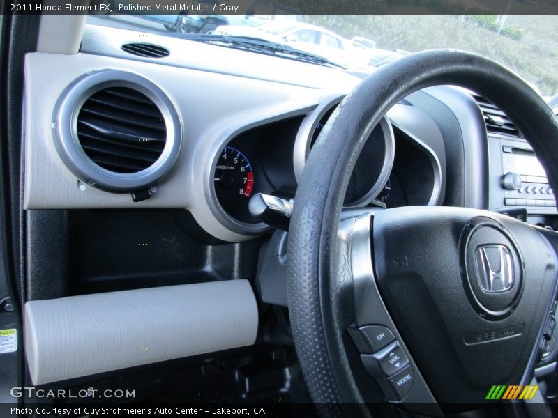 Polished Metal Metallic / Gray 2011 Honda Element EX