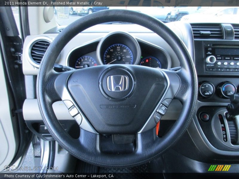 Polished Metal Metallic / Gray 2011 Honda Element EX