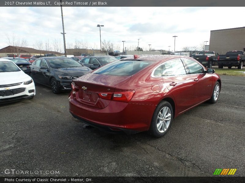 Cajun Red Tintcoat / Jet Black 2017 Chevrolet Malibu LT