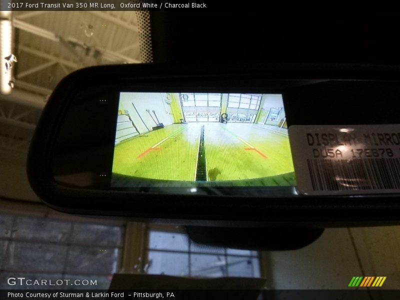 Oxford White / Charcoal Black 2017 Ford Transit Van 350 MR Long
