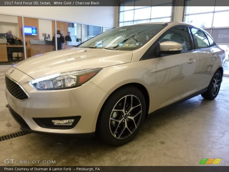 Front 3/4 View of 2017 Focus SEL Sedan
