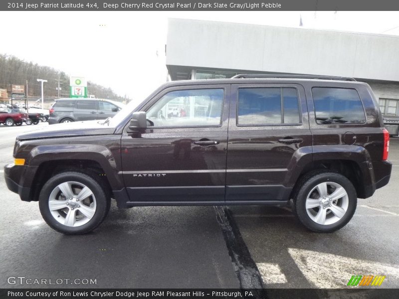 Deep Cherry Red Crystal Pearl / Dark Slate Gray/Light Pebble 2014 Jeep Patriot Latitude 4x4