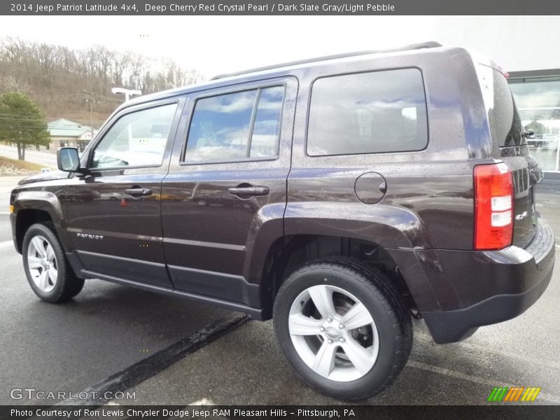Deep Cherry Red Crystal Pearl / Dark Slate Gray/Light Pebble 2014 Jeep Patriot Latitude 4x4