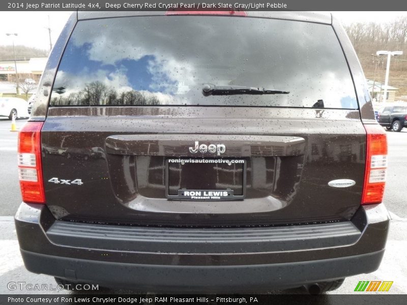 Deep Cherry Red Crystal Pearl / Dark Slate Gray/Light Pebble 2014 Jeep Patriot Latitude 4x4