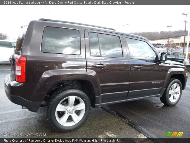Deep Cherry Red Crystal Pearl / Dark Slate Gray/Light Pebble 2014 Jeep Patriot Latitude 4x4