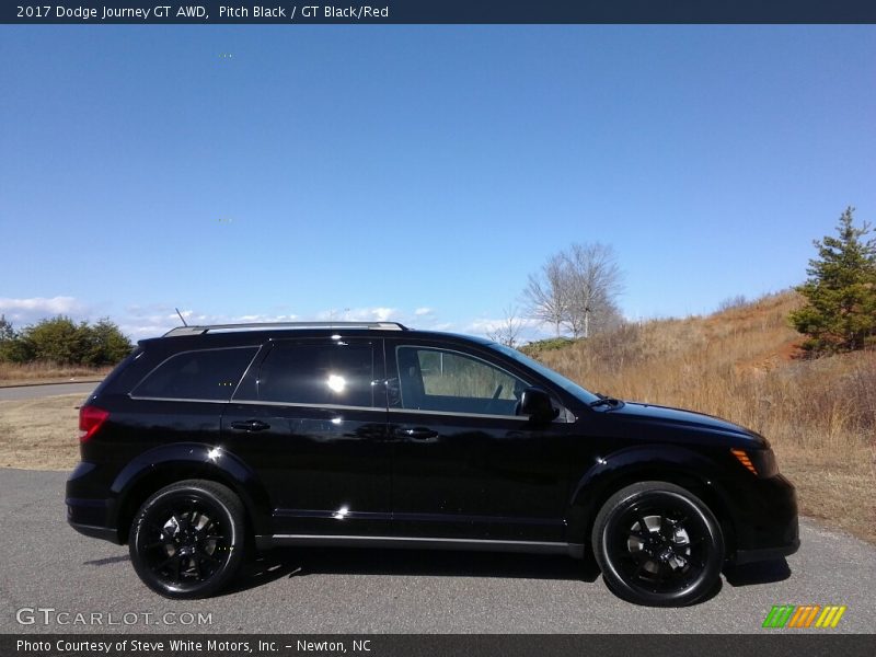 Pitch Black / GT Black/Red 2017 Dodge Journey GT AWD