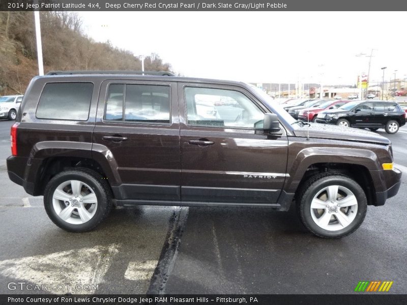 Deep Cherry Red Crystal Pearl / Dark Slate Gray/Light Pebble 2014 Jeep Patriot Latitude 4x4
