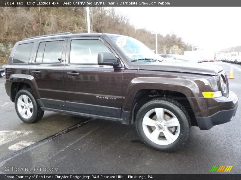 Deep Cherry Red Crystal Pearl / Dark Slate Gray/Light Pebble 2014 Jeep Patriot Latitude 4x4