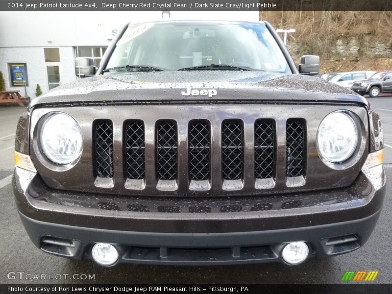 Deep Cherry Red Crystal Pearl / Dark Slate Gray/Light Pebble 2014 Jeep Patriot Latitude 4x4