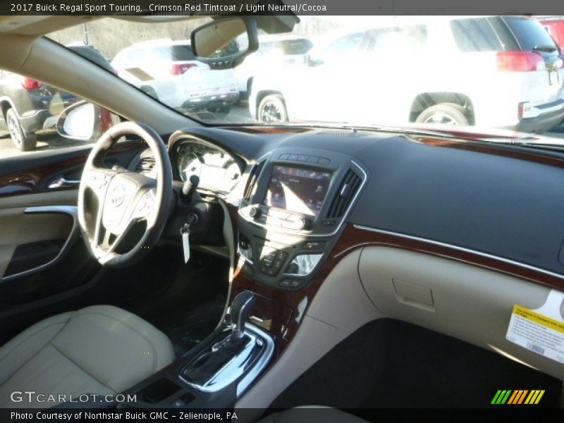 Crimson Red Tintcoat / Light Neutral/Cocoa 2017 Buick Regal Sport Touring