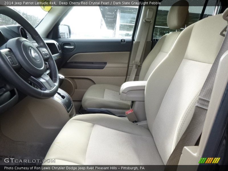 Deep Cherry Red Crystal Pearl / Dark Slate Gray/Light Pebble 2014 Jeep Patriot Latitude 4x4