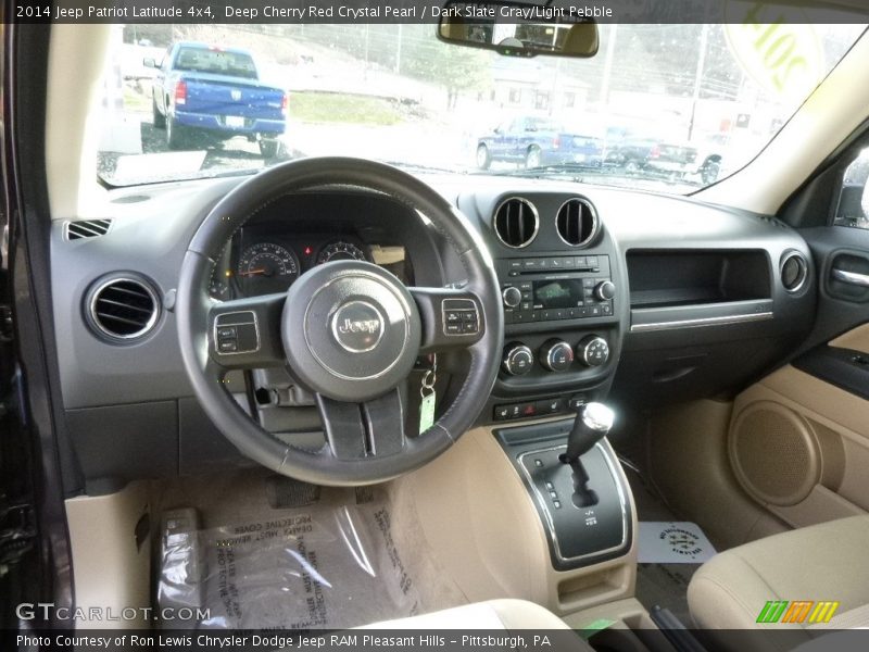 Deep Cherry Red Crystal Pearl / Dark Slate Gray/Light Pebble 2014 Jeep Patriot Latitude 4x4