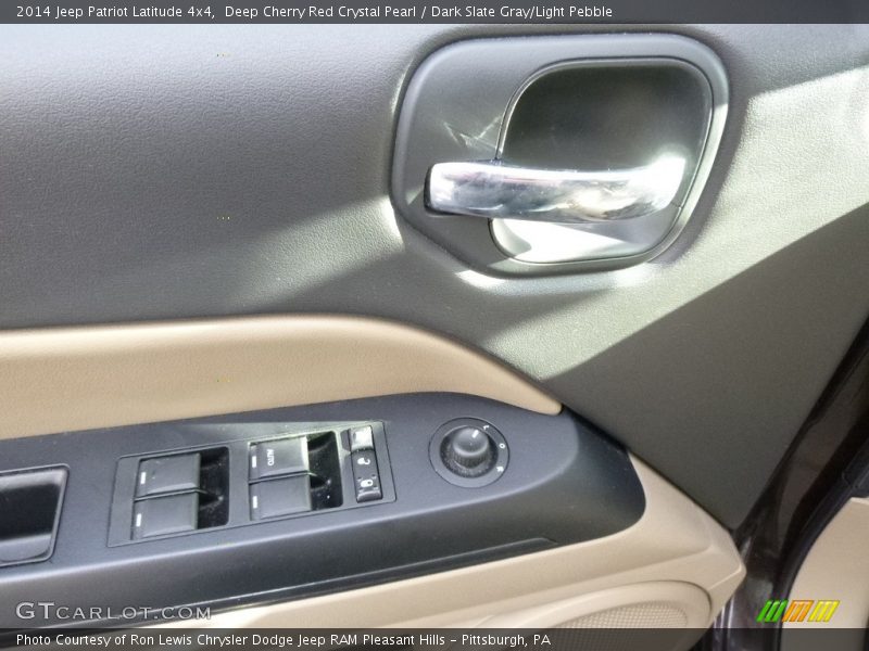 Deep Cherry Red Crystal Pearl / Dark Slate Gray/Light Pebble 2014 Jeep Patriot Latitude 4x4
