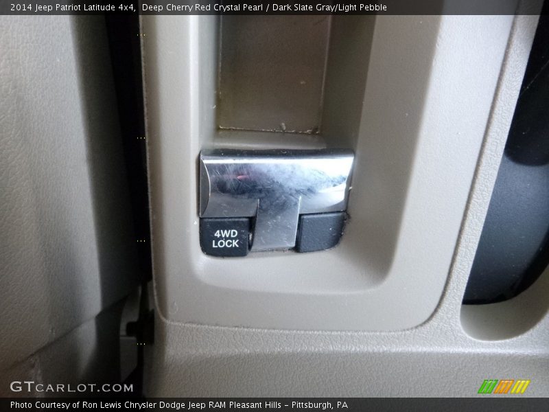 Deep Cherry Red Crystal Pearl / Dark Slate Gray/Light Pebble 2014 Jeep Patriot Latitude 4x4