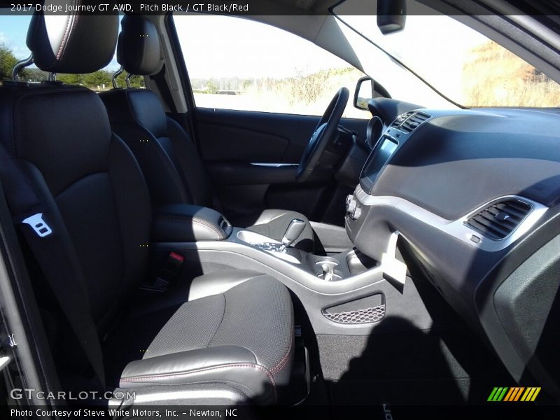 Pitch Black / GT Black/Red 2017 Dodge Journey GT AWD