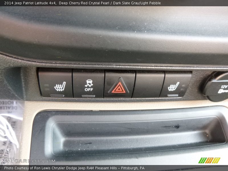 Deep Cherry Red Crystal Pearl / Dark Slate Gray/Light Pebble 2014 Jeep Patriot Latitude 4x4