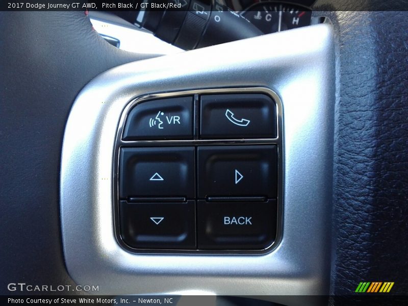 Pitch Black / GT Black/Red 2017 Dodge Journey GT AWD