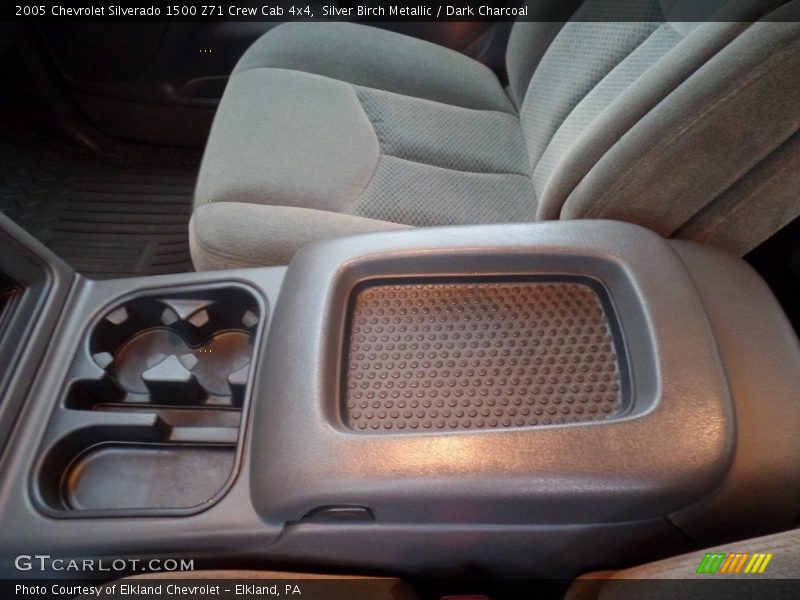Silver Birch Metallic / Dark Charcoal 2005 Chevrolet Silverado 1500 Z71 Crew Cab 4x4