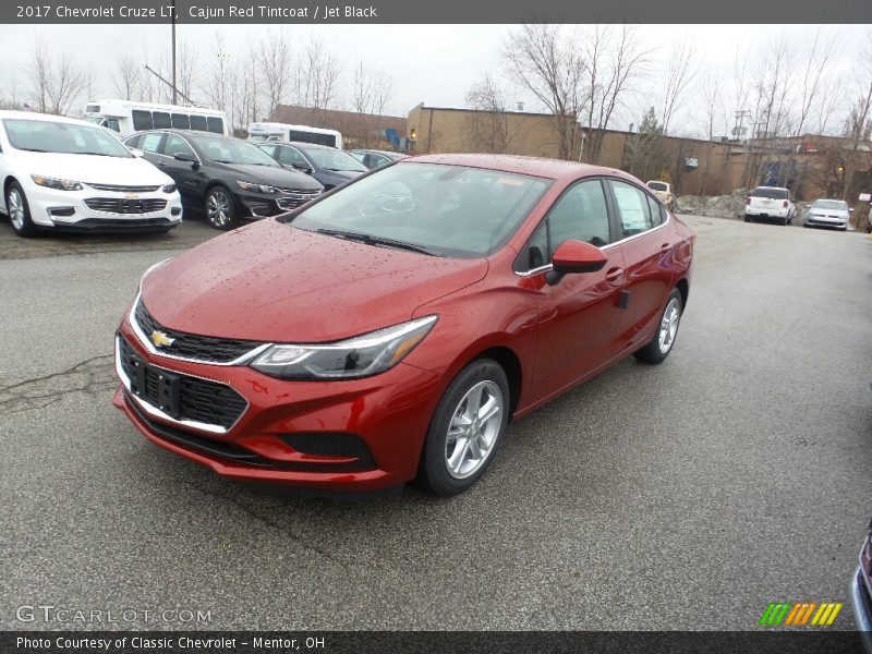 Cajun Red Tintcoat / Jet Black 2017 Chevrolet Cruze LT