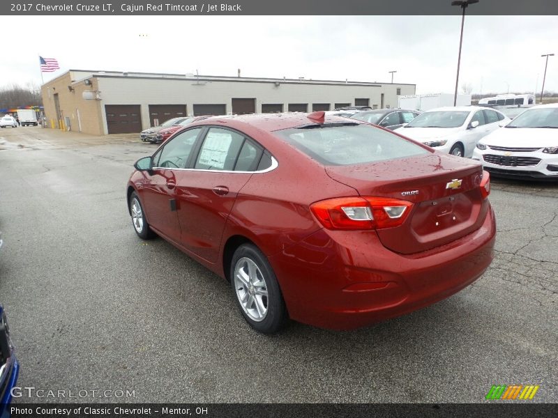 Cajun Red Tintcoat / Jet Black 2017 Chevrolet Cruze LT