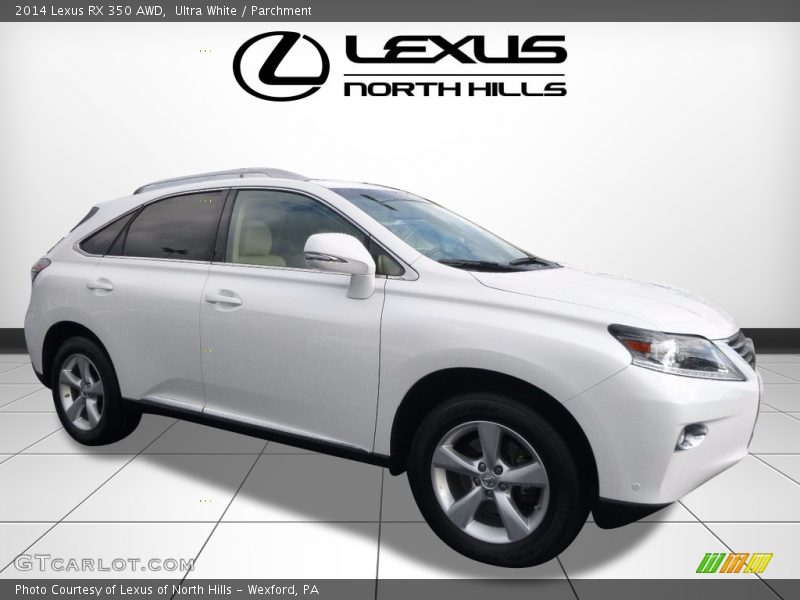 Ultra White / Parchment 2014 Lexus RX 350 AWD