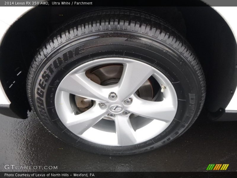 Ultra White / Parchment 2014 Lexus RX 350 AWD