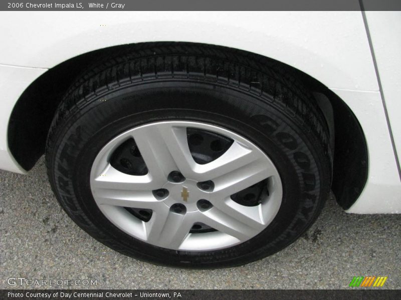 White / Gray 2006 Chevrolet Impala LS