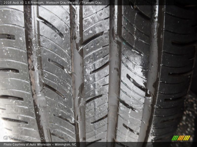 Monsoon Gray Metallic / Titanium Gray 2016 Audi A3 1.8 Premium