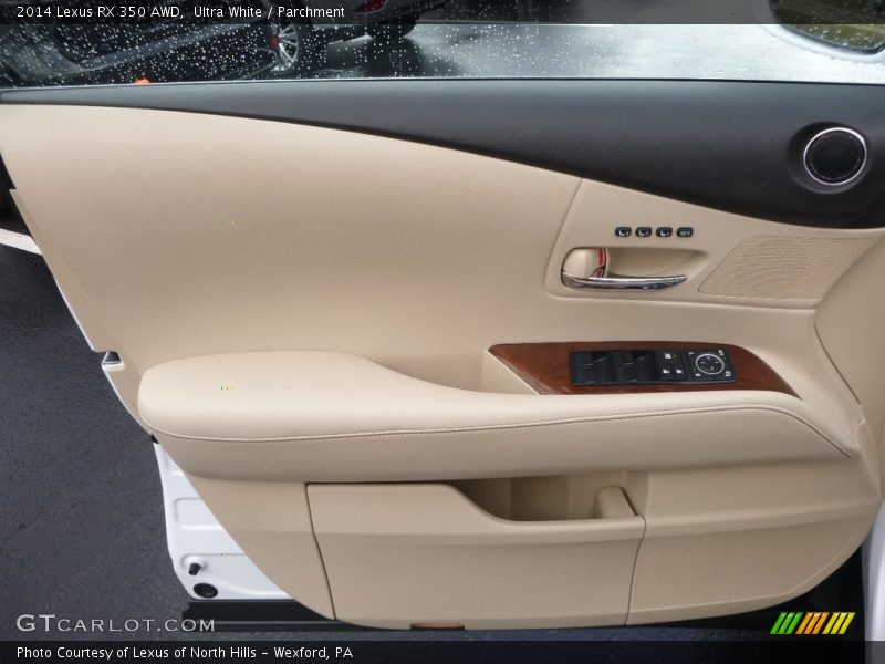 Ultra White / Parchment 2014 Lexus RX 350 AWD