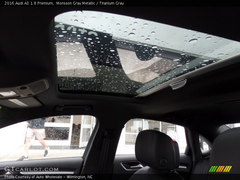 Monsoon Gray Metallic / Titanium Gray 2016 Audi A3 1.8 Premium