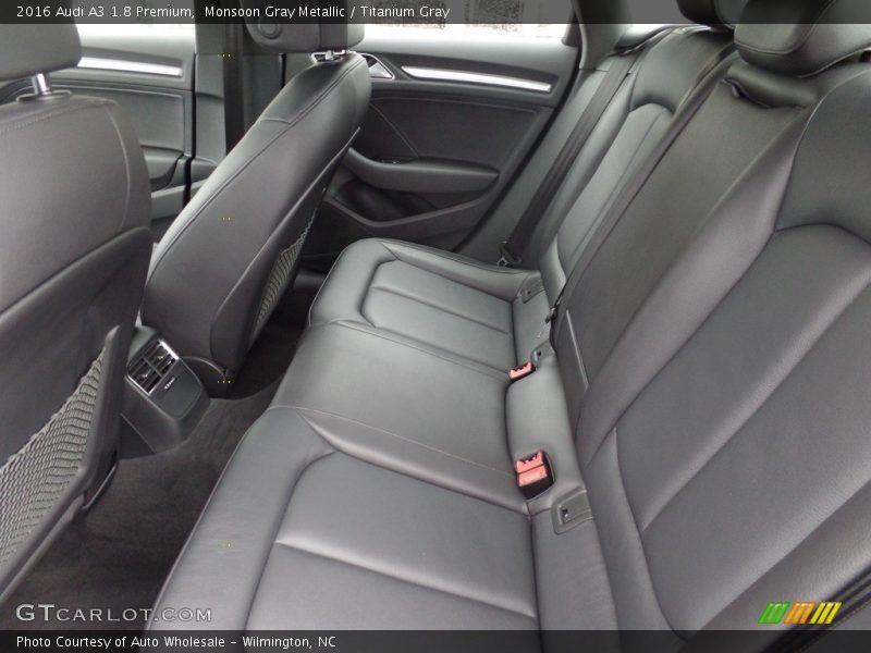 Monsoon Gray Metallic / Titanium Gray 2016 Audi A3 1.8 Premium