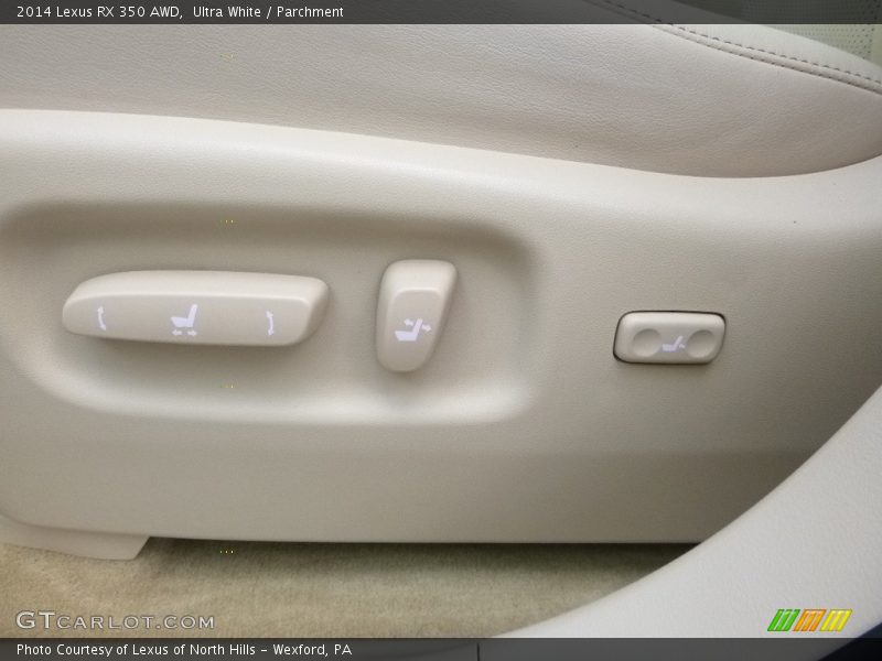 Ultra White / Parchment 2014 Lexus RX 350 AWD