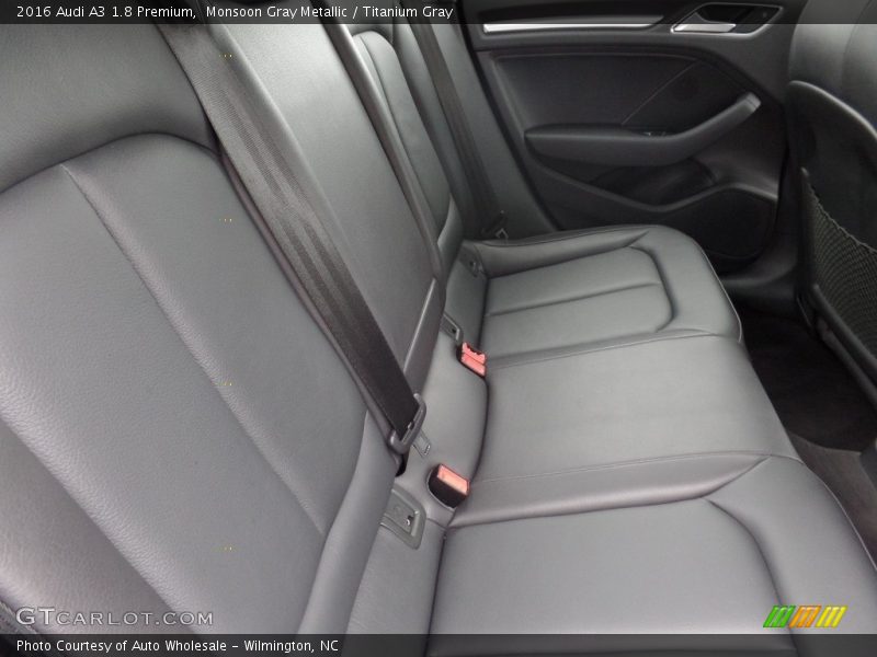 Monsoon Gray Metallic / Titanium Gray 2016 Audi A3 1.8 Premium