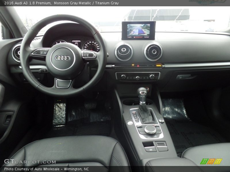 Monsoon Gray Metallic / Titanium Gray 2016 Audi A3 1.8 Premium
