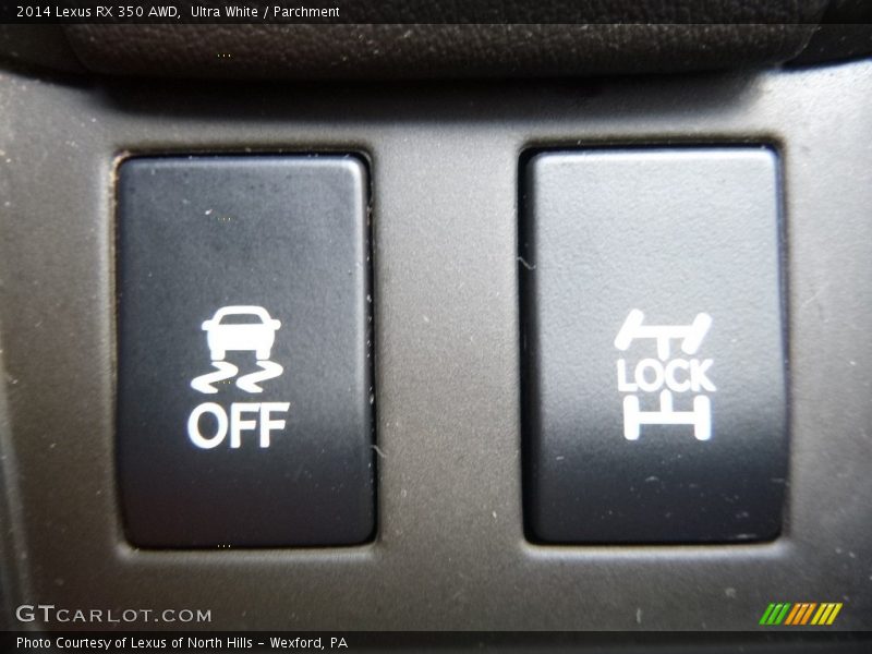 Ultra White / Parchment 2014 Lexus RX 350 AWD