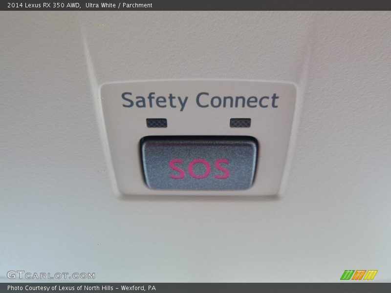 Ultra White / Parchment 2014 Lexus RX 350 AWD