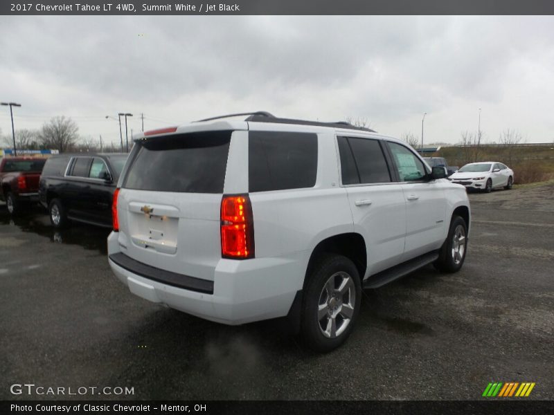 Summit White / Jet Black 2017 Chevrolet Tahoe LT 4WD