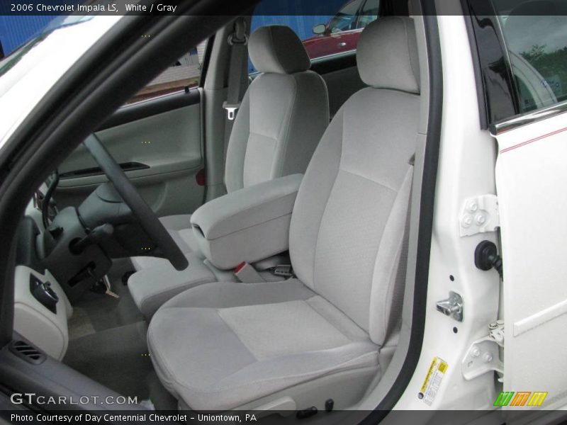 White / Gray 2006 Chevrolet Impala LS