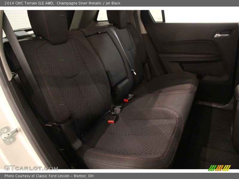 Champagne Silver Metallic / Jet Black 2014 GMC Terrain SLE AWD