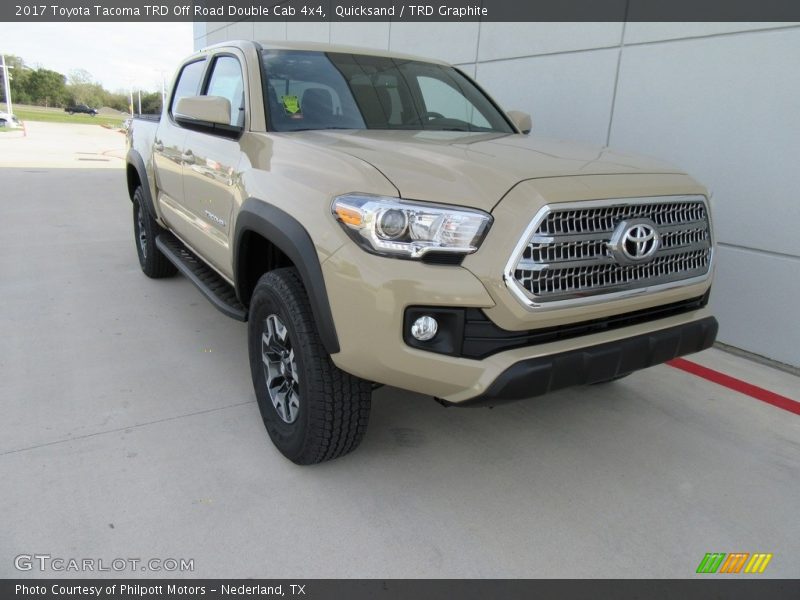 Quicksand / TRD Graphite 2017 Toyota Tacoma TRD Off Road Double Cab 4x4