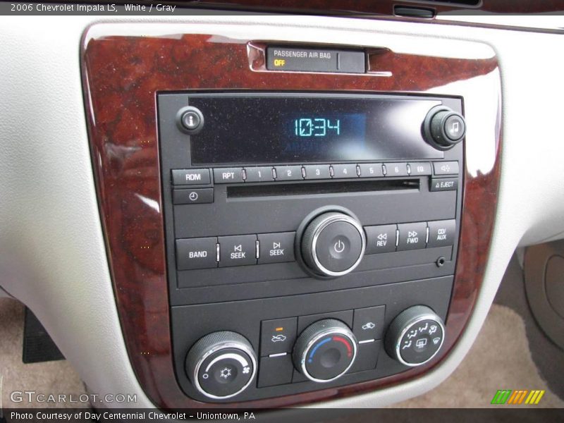 White / Gray 2006 Chevrolet Impala LS