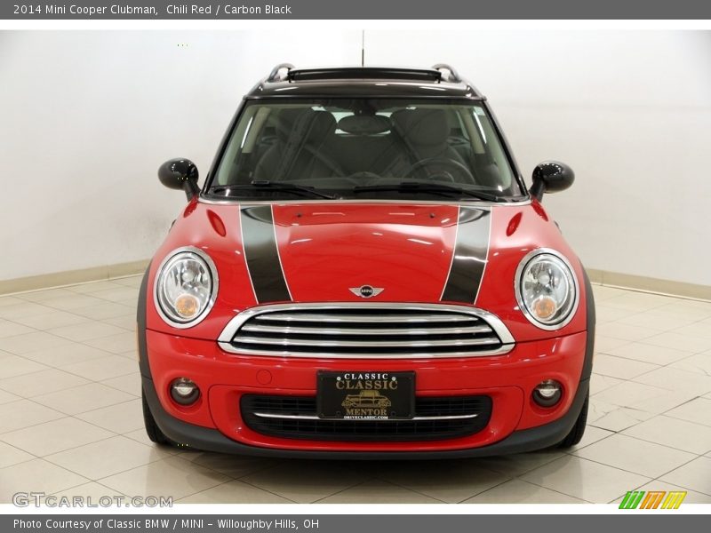 Chili Red / Carbon Black 2014 Mini Cooper Clubman