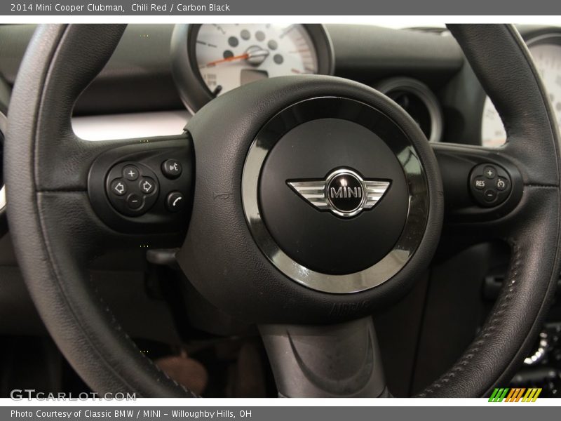 Chili Red / Carbon Black 2014 Mini Cooper Clubman