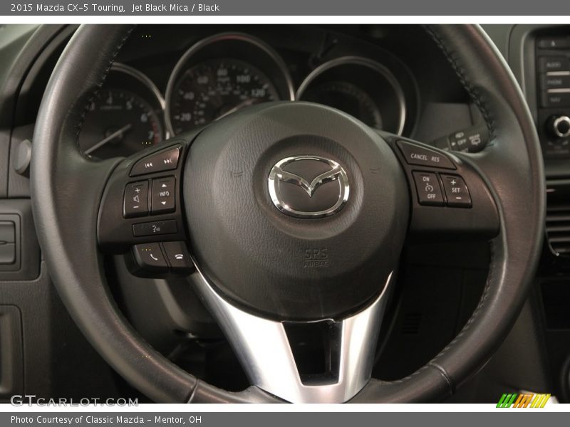 Jet Black Mica / Black 2015 Mazda CX-5 Touring